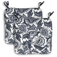 Coussins de chaise de patio extérieur Vera Bradley, 2 pièces, 48x48 cm
