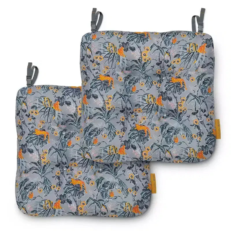 Coussins de chaise de patio extérieur Vera Bradley, 2 pièces, 48x48 cm
