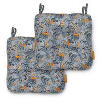 Coussins de chaise de patio extérieur Vera Bradley, 2 pièces, 48x48 cm
