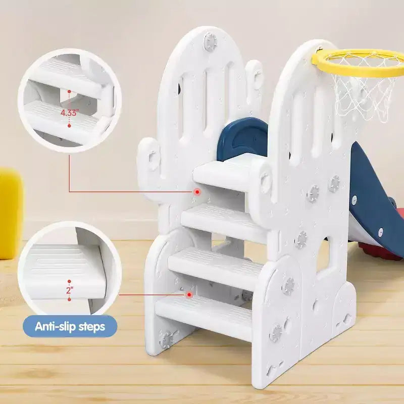 Ensemble toboggan et balançoire 7 en 1 pour tout-petits