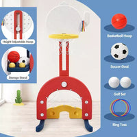 Ensemble toboggan et balançoire 7 en 1 pour tout-petits