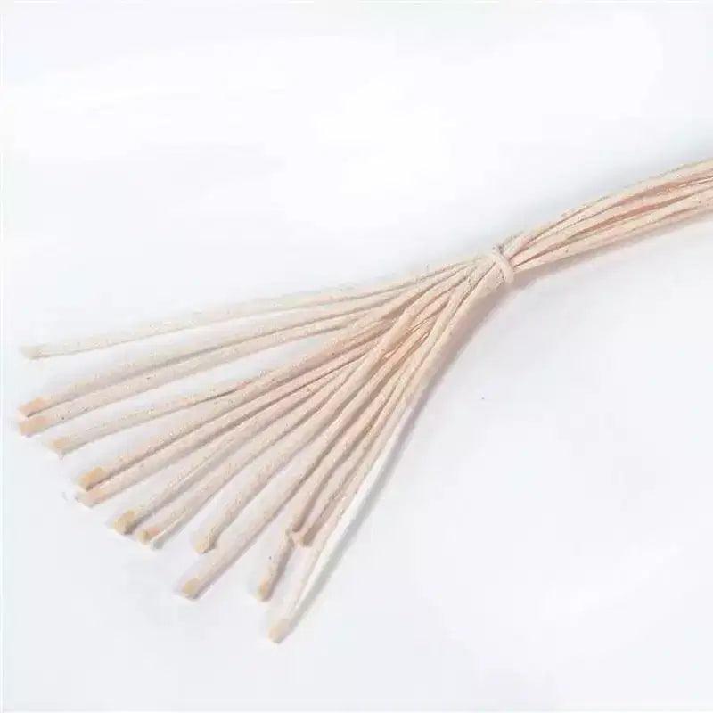 Merry Corliss Lot de 12 mèches rondes tressées en coton de 1/8 po pour lampe à huile d'olive
