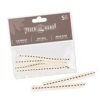 Mèche plate en coton de 1,27 cm de large pour lanternes Feuerhand 276 (lot de 5)
