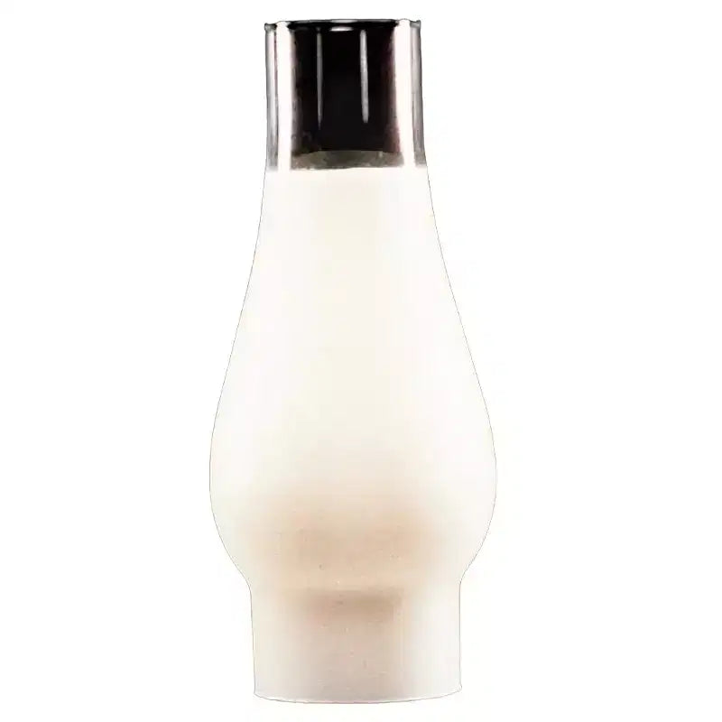 Lehman's Verre de lampe en verre dépoli, globe de rechange pour lanterne ouragan, mesure 2 5/8 pouces de diamètre à la base x 8 1/2 pouces de hauteur pour lanternes à huile ou kérosène
