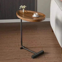 Table d'appoint en C marron