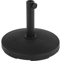 Pure Garden Base de parasol de patio extérieur, noir