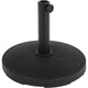 Pure Garden Base de parasol de patio extérieur, noir