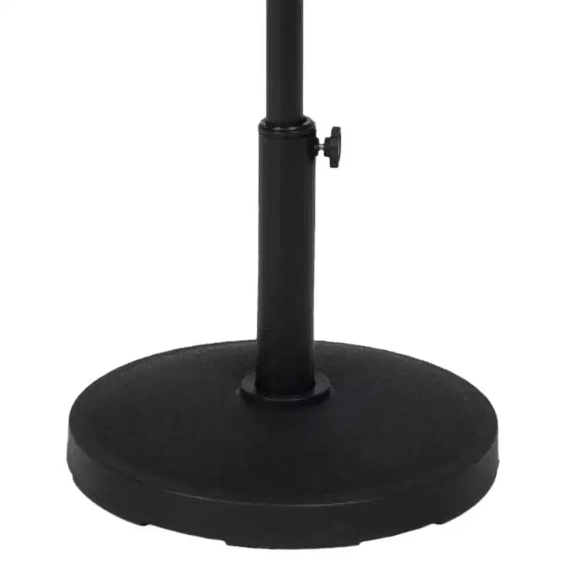 Pure Garden Base de parasol de patio extérieur, noir