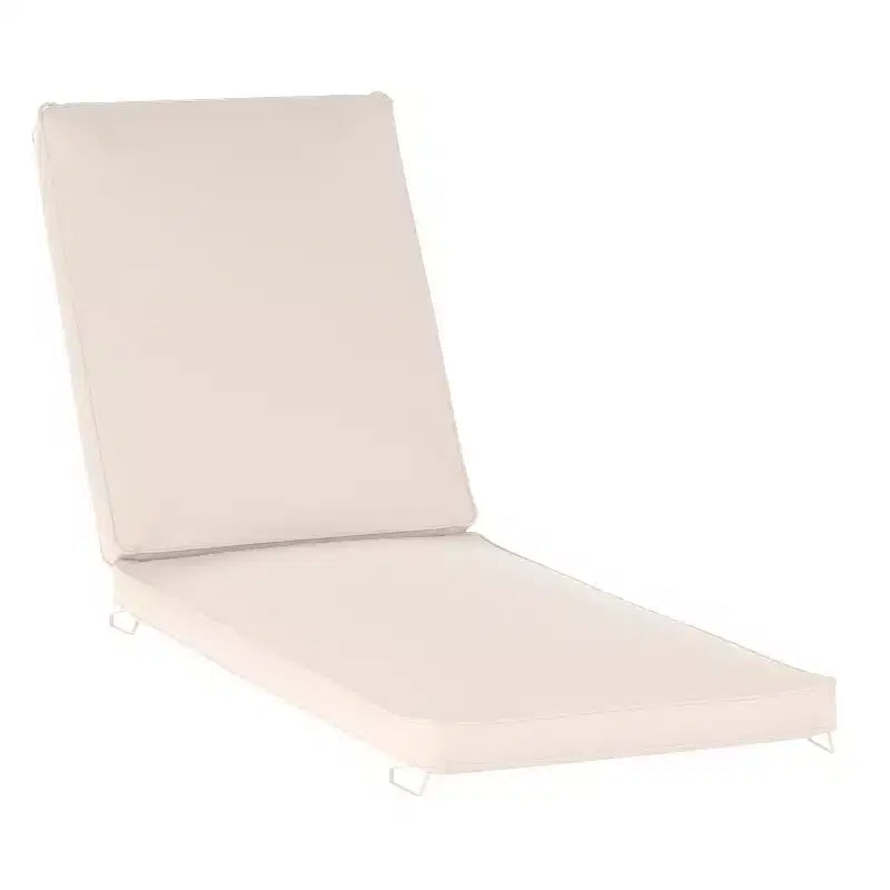Coussin de chaise longue de patio résistant à l'eau Emma et Oliver