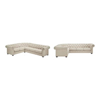 Canapé Sectionnel Chesterfield 6 Places Forme L Gdansk