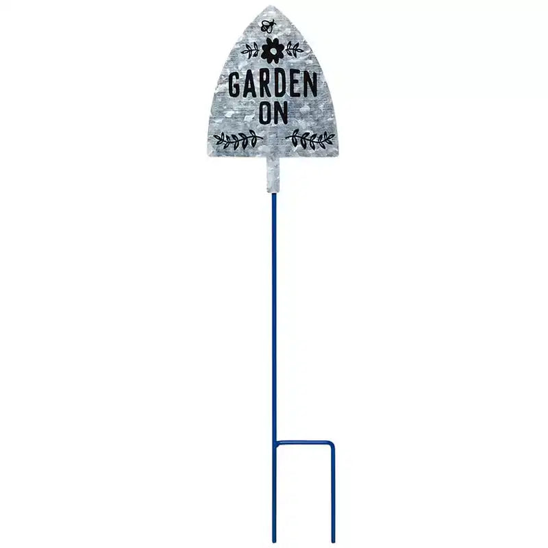 Piquets de jardin humoristiques The Lakeside Collection en forme de pelle - Lot de 3 -