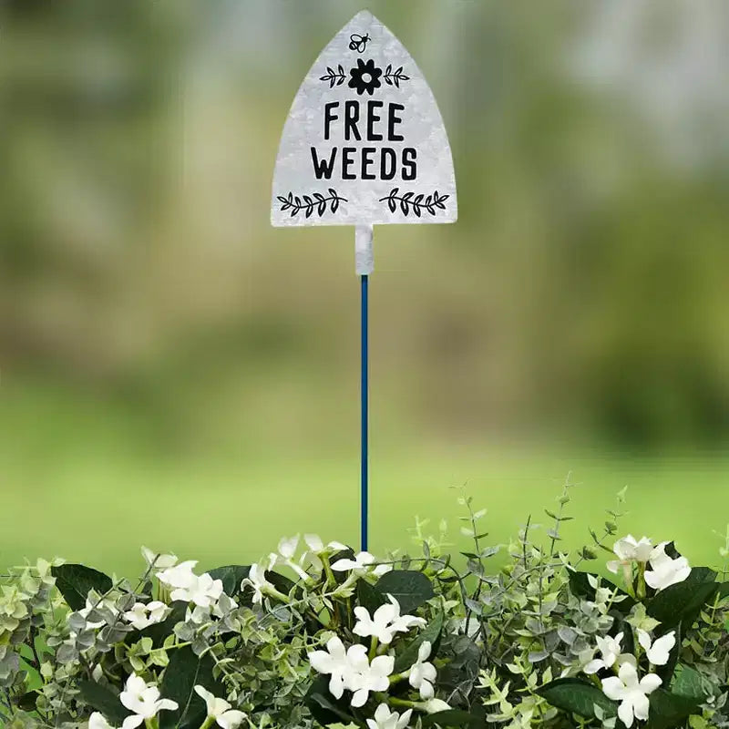 Piquets de jardin humoristiques The Lakeside Collection en forme de pelle - Lot de 3 -
