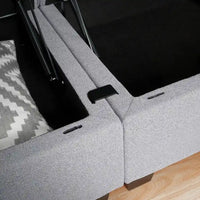 Collection DIY Moderne - Canapé Sectionnel Modulable Convertible - Canapé en Lin pour Salon Appartement Bureau