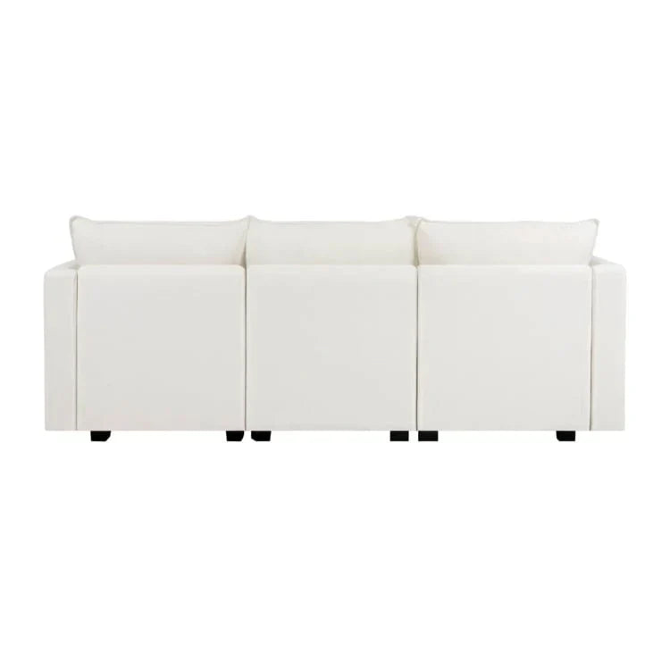 Collection DIY Moderne - Canapé Sectionnel Modulable Convertible - Canapé en Lin pour Salon Appartement Bureau