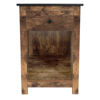 Table d'appoint avec tiroir et étagère, petite table de rangement à 2 niveaux, table de chevet avec tiroir, table d'appoint avec rangement