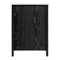 Table d'appoint avec tiroir et étagère, petite table de rangement à 2 niveaux, table de chevet avec tiroir, table d'appoint avec rangement