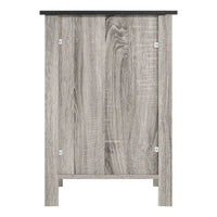 Table d'appoint avec tiroir et étagère, petite table de rangement à 2 niveaux, table de chevet avec tiroir, table d'appoint avec rangement
