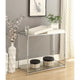 Convenience Concepts Palm Beach Console avec étagère et plateaux amovibles