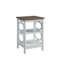 Table d'appoint avec étagères Omega de Convenience Concepts