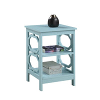 Table d'appoint avec étagères Omega de Convenience Concepts