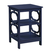 Table d'appoint avec étagères Omega de Convenience Concepts