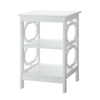 Table d'appoint avec étagères Omega de Convenience Concepts