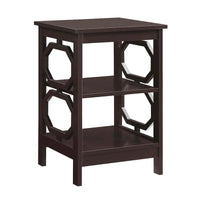 Table d'appoint avec étagères Omega de Convenience Concepts
