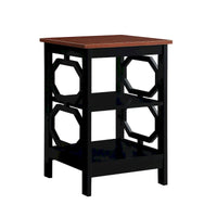 Table d'appoint avec étagères Omega de Convenience Concepts