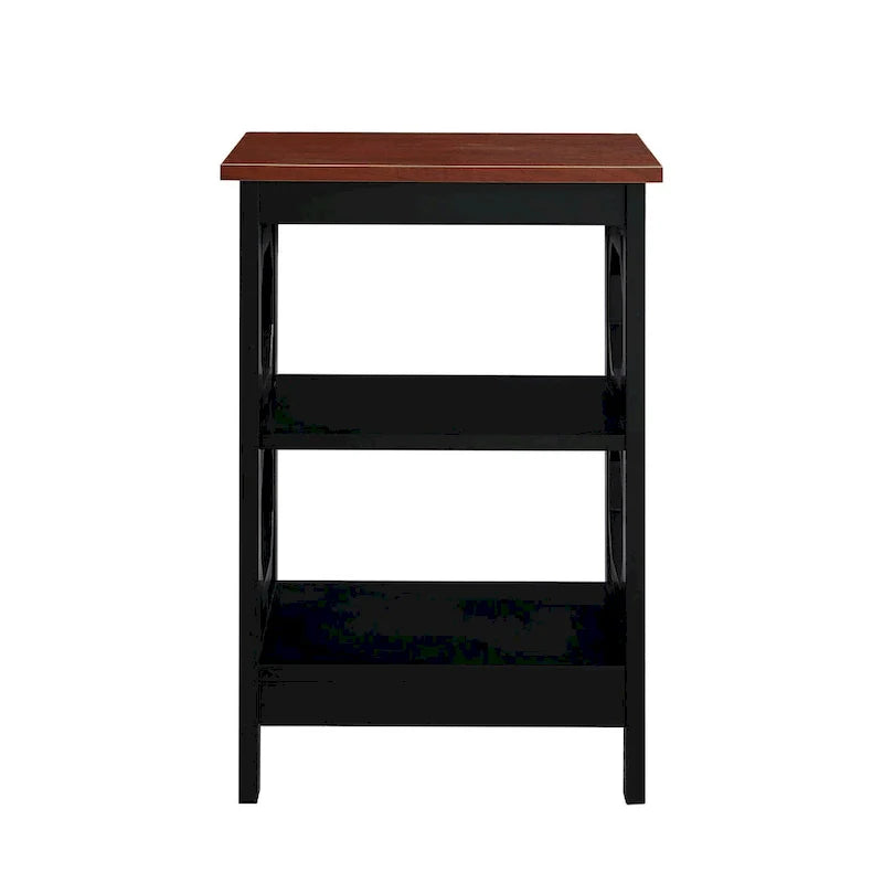 Table d'appoint avec étagères Omega de Convenience Concepts