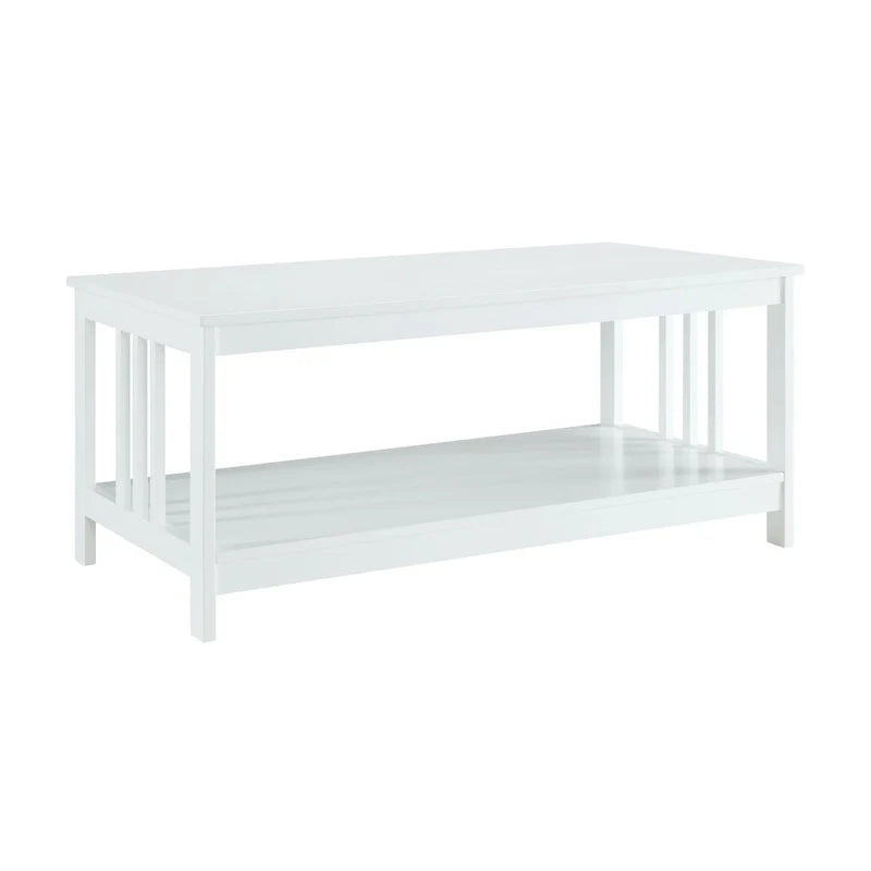 Table Basse Mission avec Étagère Convenience Concepts
