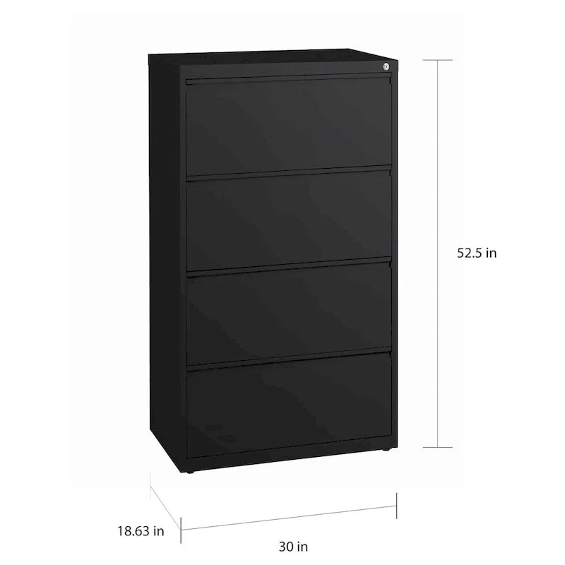 Hirsh HL10000 Classeur latéral commercial 4 tiroirs