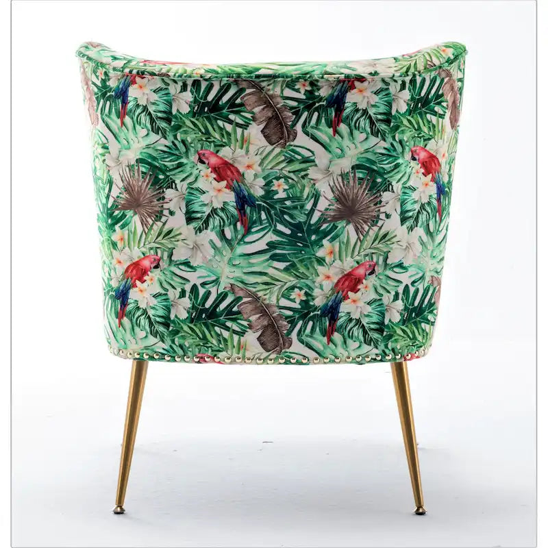 Chaise basse rembourrée en microfibre Friant 25W