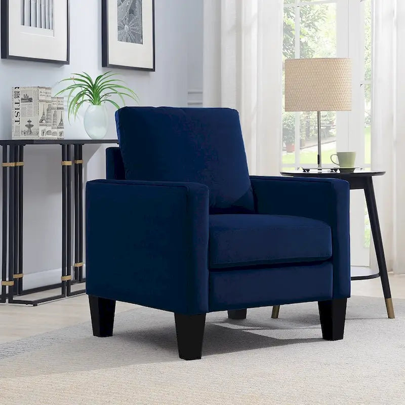 Fauteuil Ally en polyester de style Mid-Century