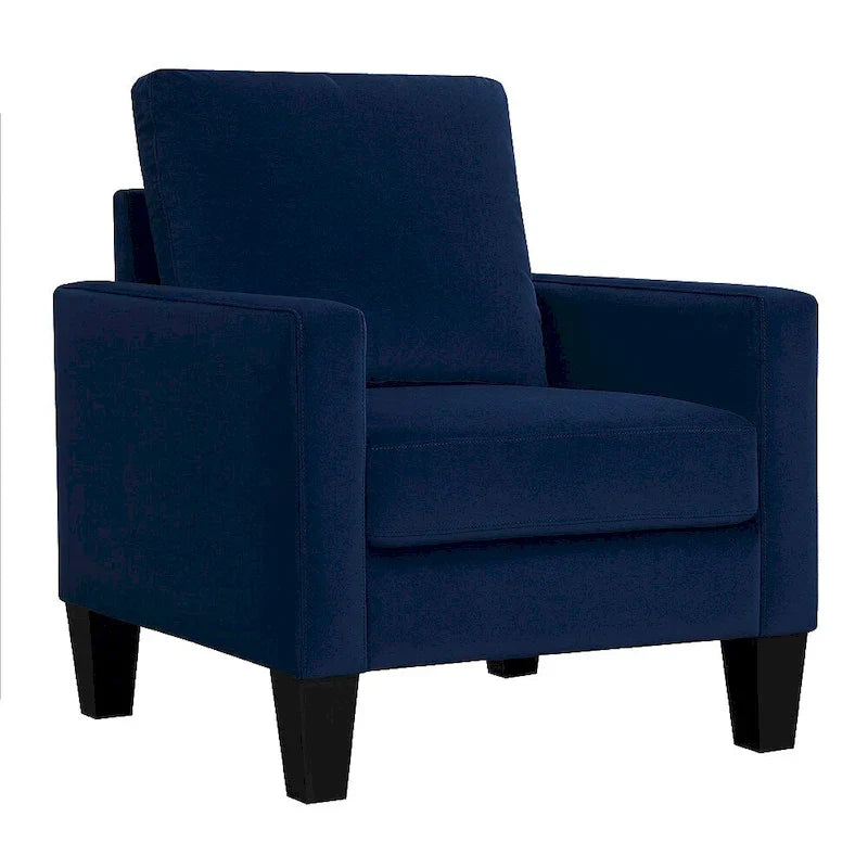 Fauteuil Ally en polyester de style Mid-Century