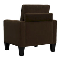 Fauteuil Ally en polyester de style Mid-Century