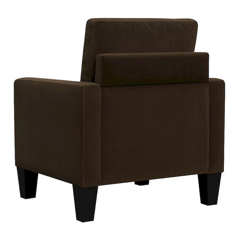 Fauteuil Ally en polyester de style Mid-Century
