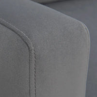 Fauteuil Ally en polyester de style Mid-Century