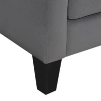 Fauteuil Ally en polyester de style Mid-Century