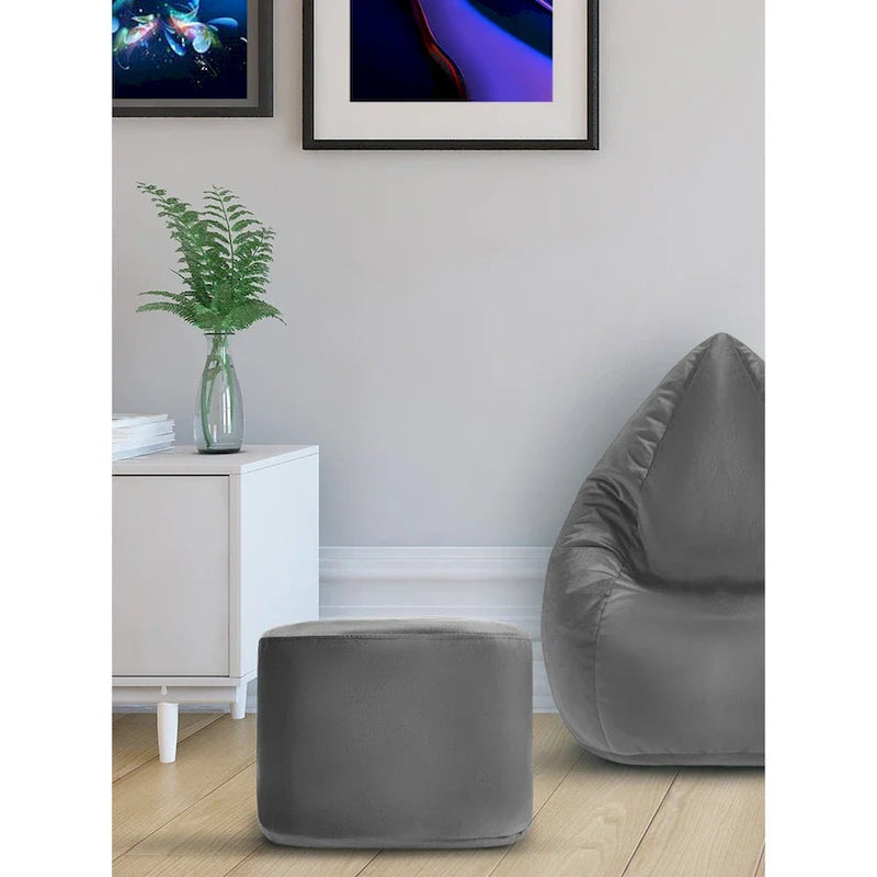 Pouf Ottoman en Velours Gouchee Home Belgique