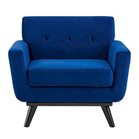 Fauteuil Engage Performance en Velours