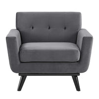 Fauteuil Engage Performance en Velours