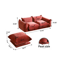 Mobilier de salon causeuse canapé canapé double assise