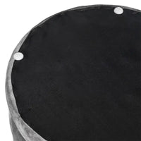 Pouf rond capitonné Adeco 18.3 Height