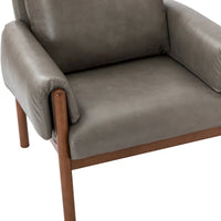 Fauteuil de salon Tiago Comfy Glossy avec base en bois massif, lot de 2