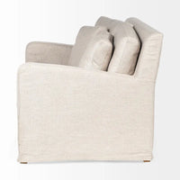 Canapé Deux Places Denly I avec Housse Beige