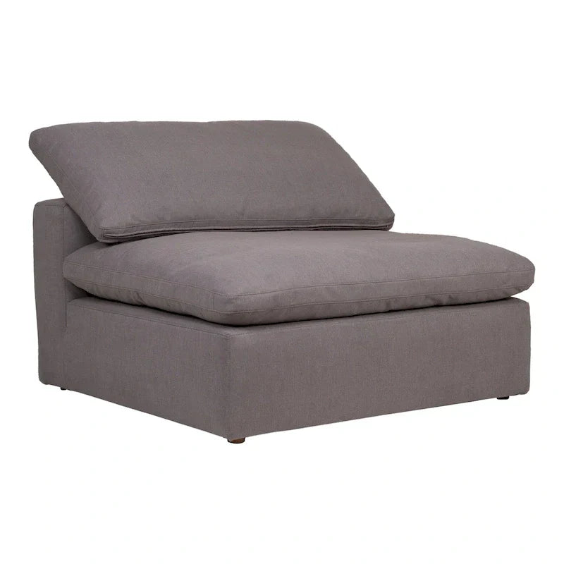 Élément Sectionnel Modulable Moderne Aurelle Home Corbin - Fauteuil Bas