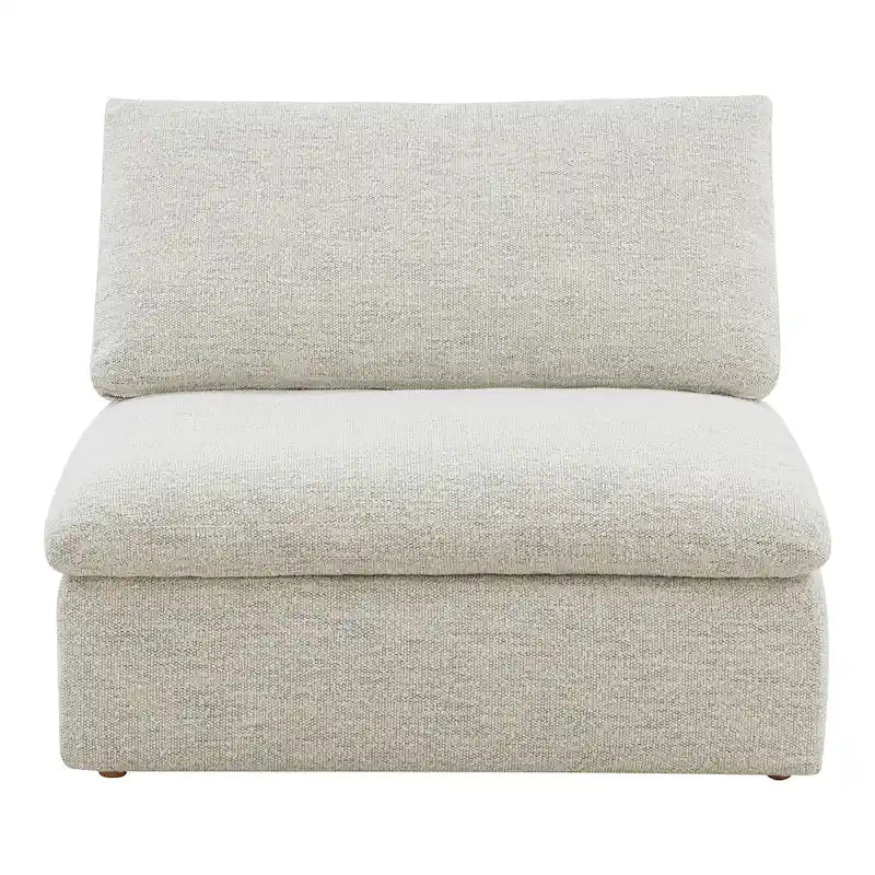 Élément Sectionnel Modulable Moderne Aurelle Home Corbin - Fauteuil Bas