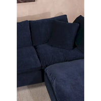 Élément Sectionnel Modulable Moderne Aurelle Home Corbin - Fauteuil Bas