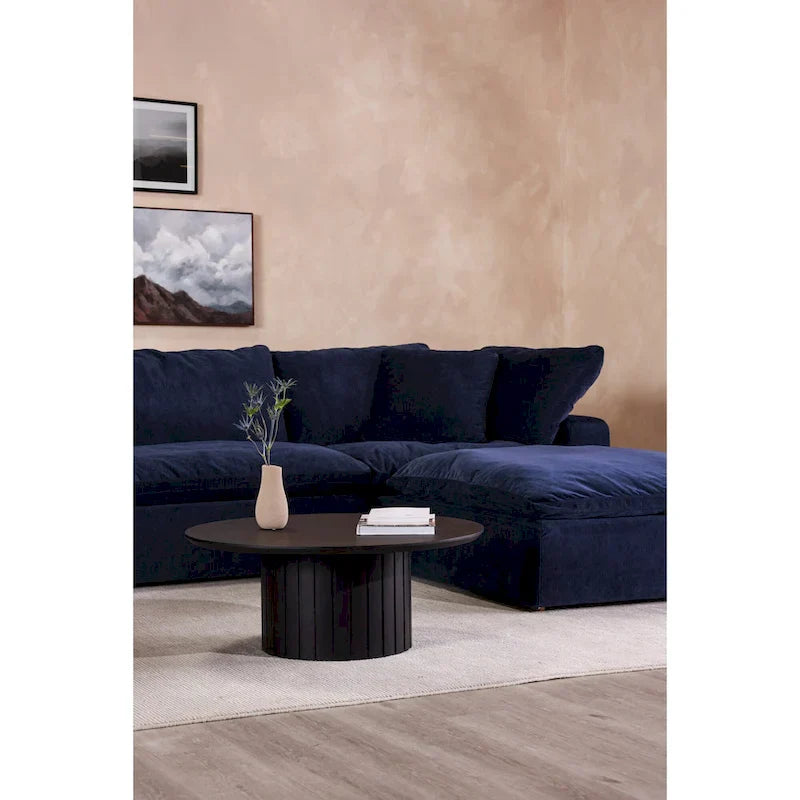 Élément Sectionnel Modulable Moderne Aurelle Home Corbin - Fauteuil Bas