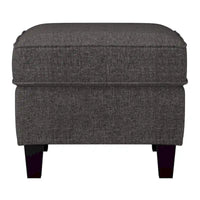 Ensemble 2 Pièces Fauteuil d'Appoint Georgia avec Pouf